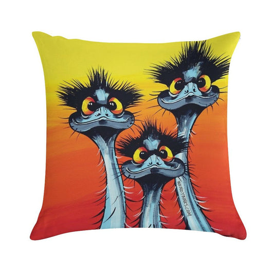 We Didn't Do It ! Soft High-Density Material Throw Pillow