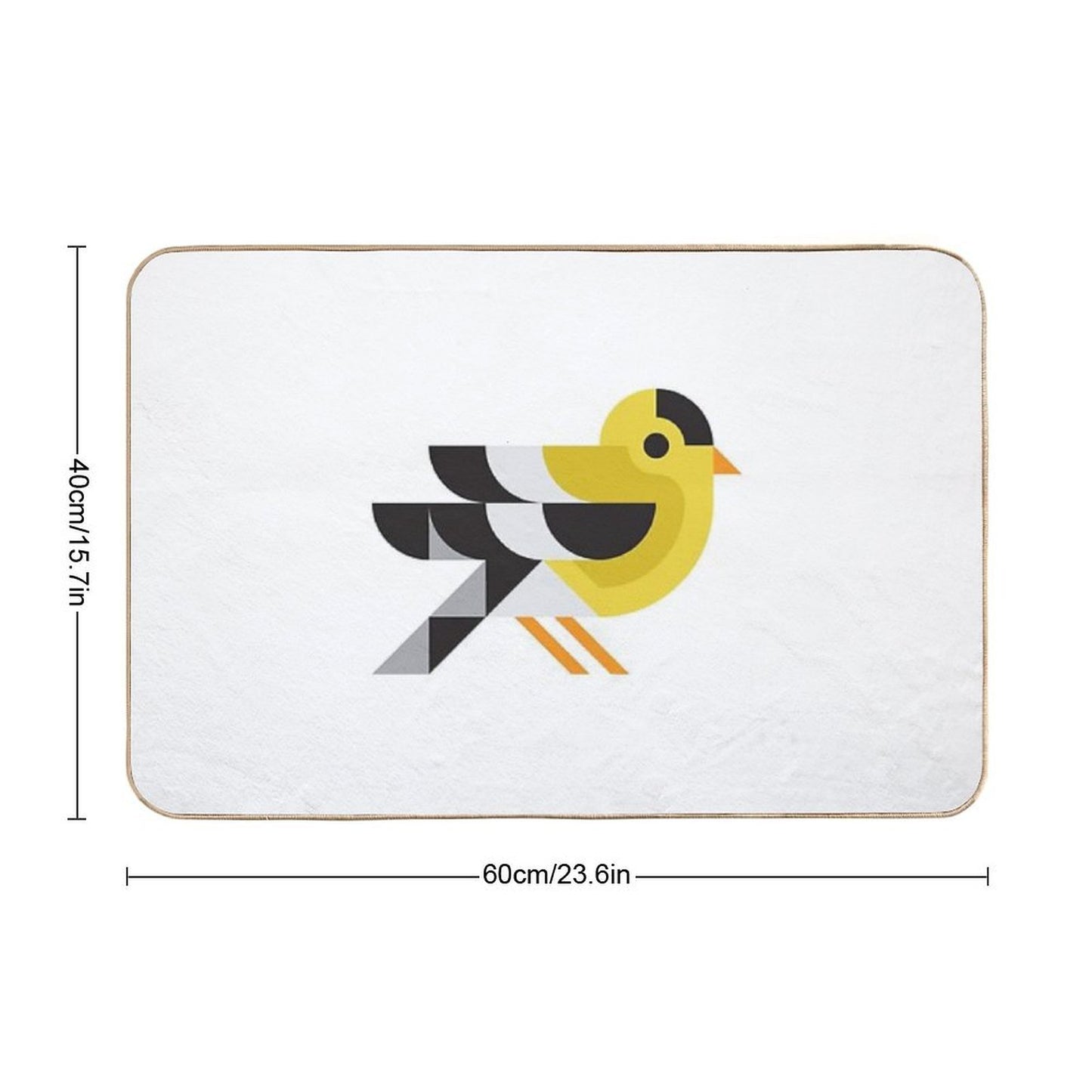 Goldfinch  High-Traffic Bath Mat