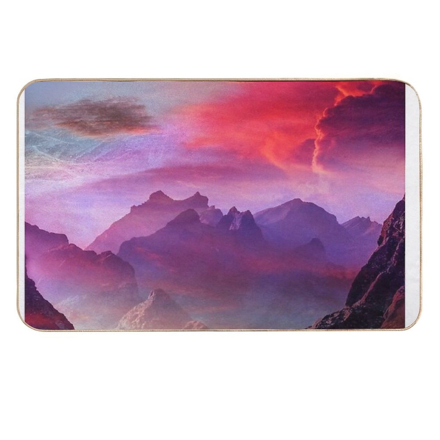 Head In The Clouds  Toxin-Free Bath Mat