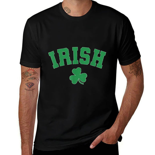 Fighting Irish Vintage Athletic Sports Design  Heathered Texture T-Shirt