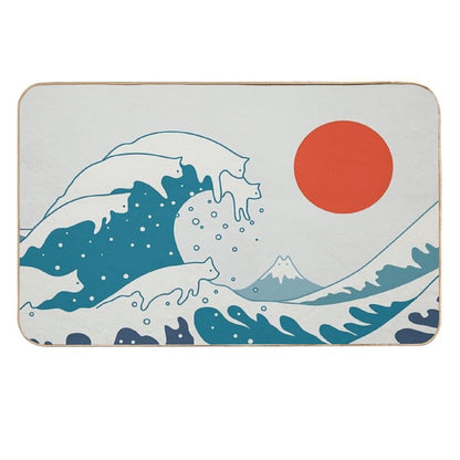 Cat Landscape 34  Versatile Bath Mat