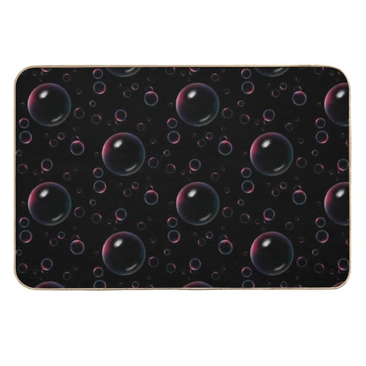 Bubble Collage  Easy Maintenance Bath Mat