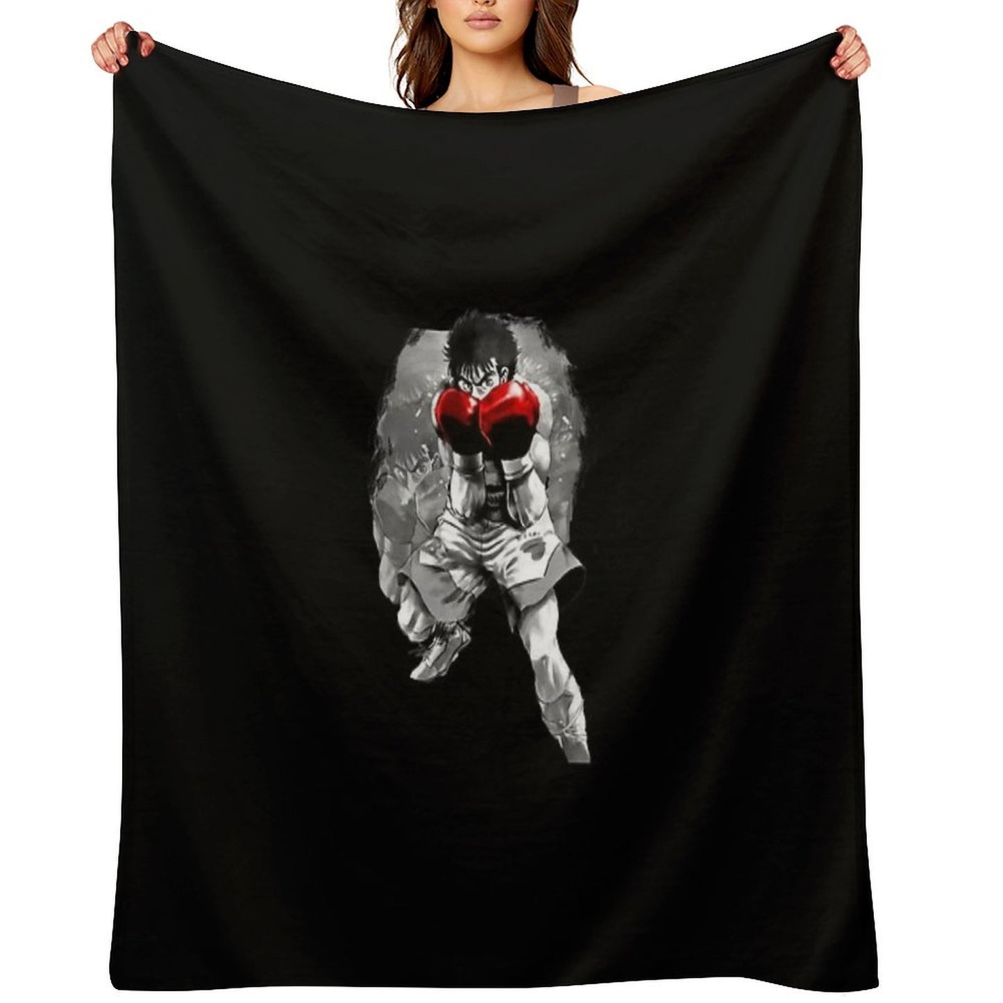 Hajime No Ippo Fanart Classic Tshirt Anti-pilling Throw Blanket