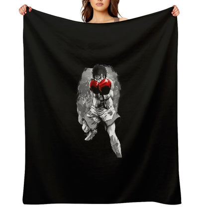 Hajime No Ippo Fanart Classic Tshirt Anti-pilling Throw Blanket