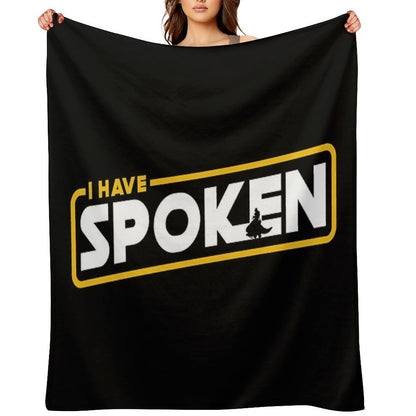 I Have Spoken Multi-functional Throw Blanket