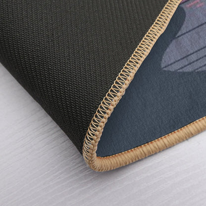 The Mountains Are Calling  Long-Lasting Bath Mat