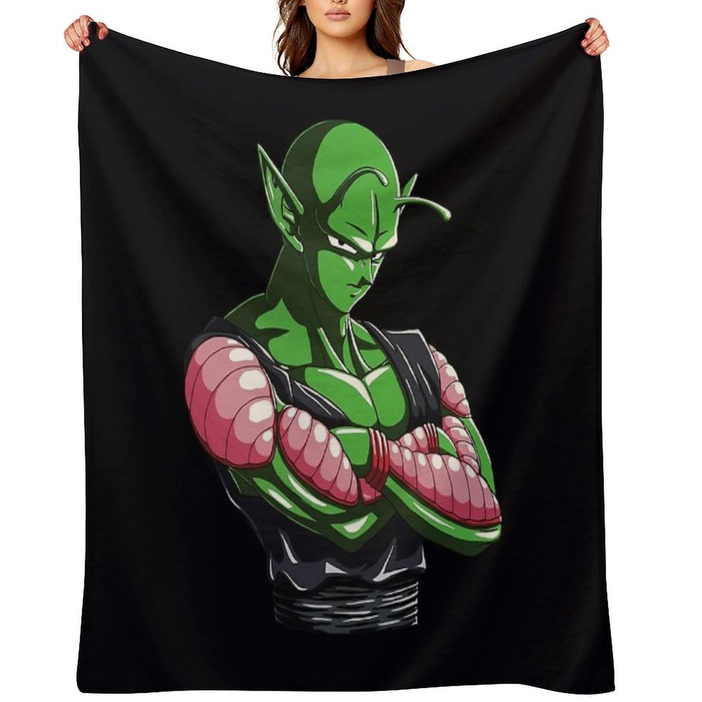 DBZ - Piccolo Sustainable Throw Blanket