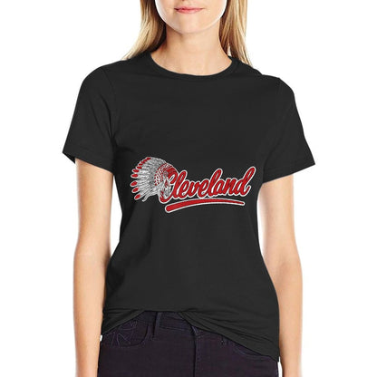 Cleveland CLE for Men Women Kids  Odor-resistant T-Shirt