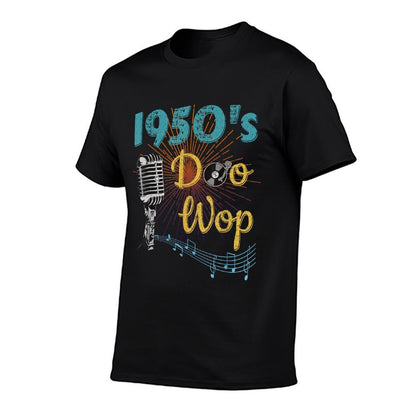 1950s Doo Wop Retro Vintage  Moisture-wicking T-Shirt