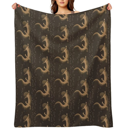 Hellbender All-season Throw Blanket