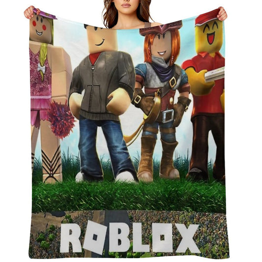 Build Up Plush Throw Blanket