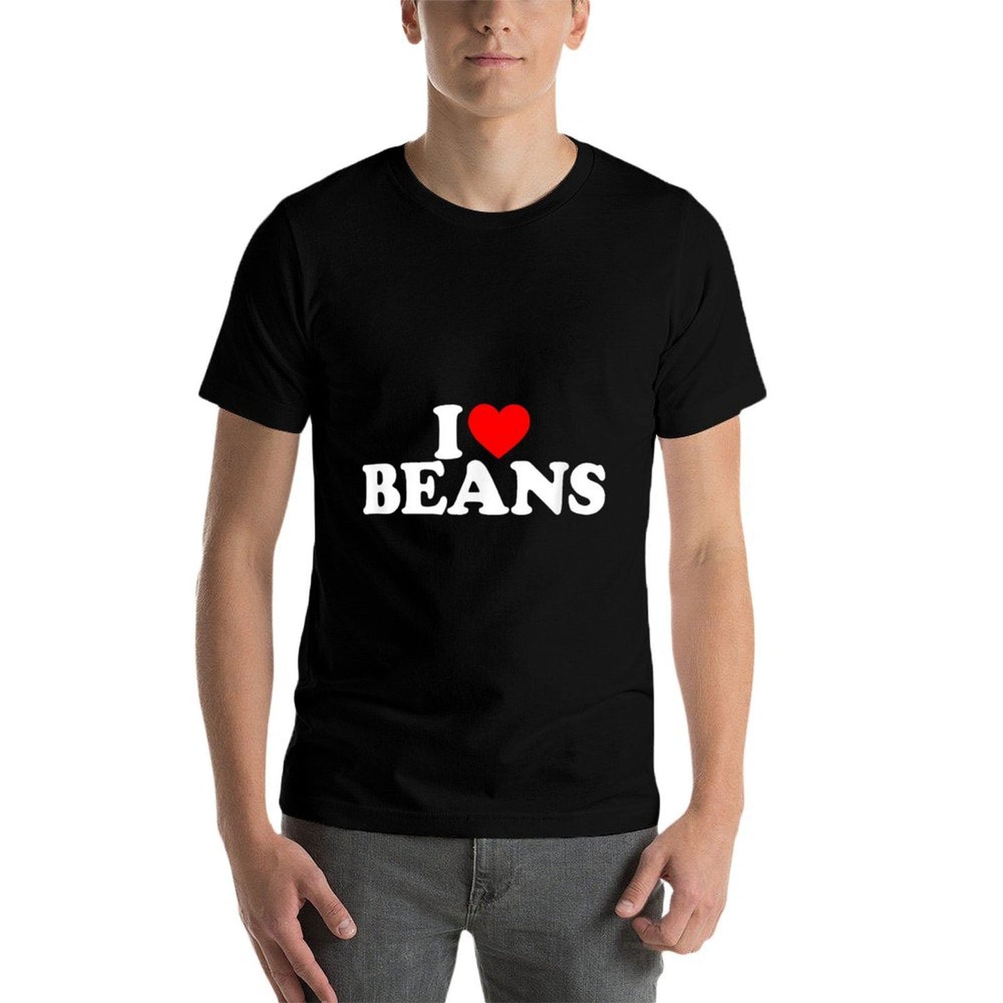 I Love Beans, I Heart Beans  Durable T-Shirt