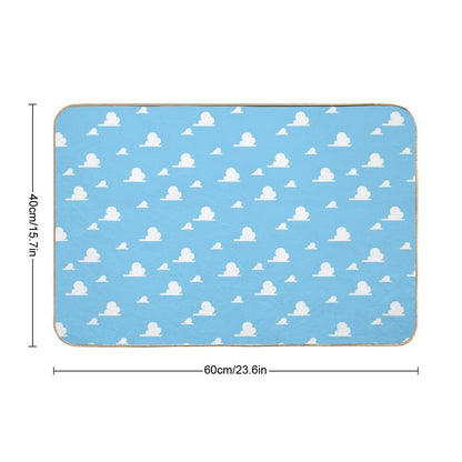 Andy's Wallpaper  Pet-Safe Bath Mat