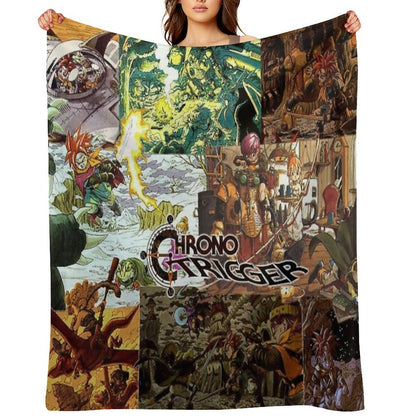 Chrono Trigger Quick-dry Throw Blanket