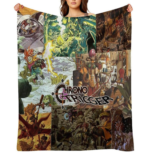 Chrono Trigger Quick-dry Throw Blanket