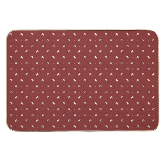Florette (pomme)  Repositionable Bath Mat