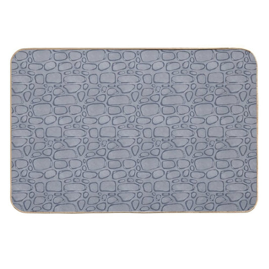Stone Wall Pattern  High-Traffic Bath Mat