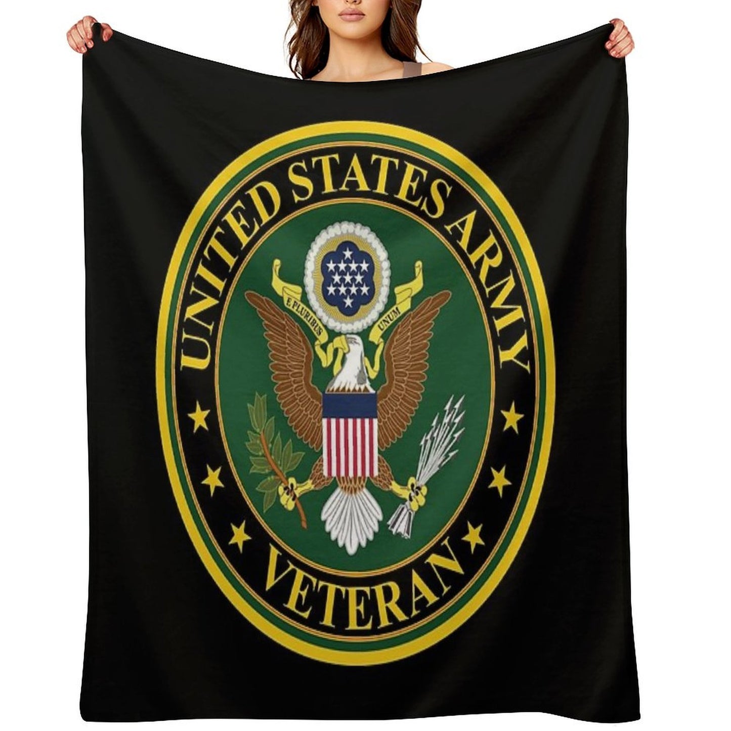 Army - US Army Veteran Gift-ready Throw Blanket