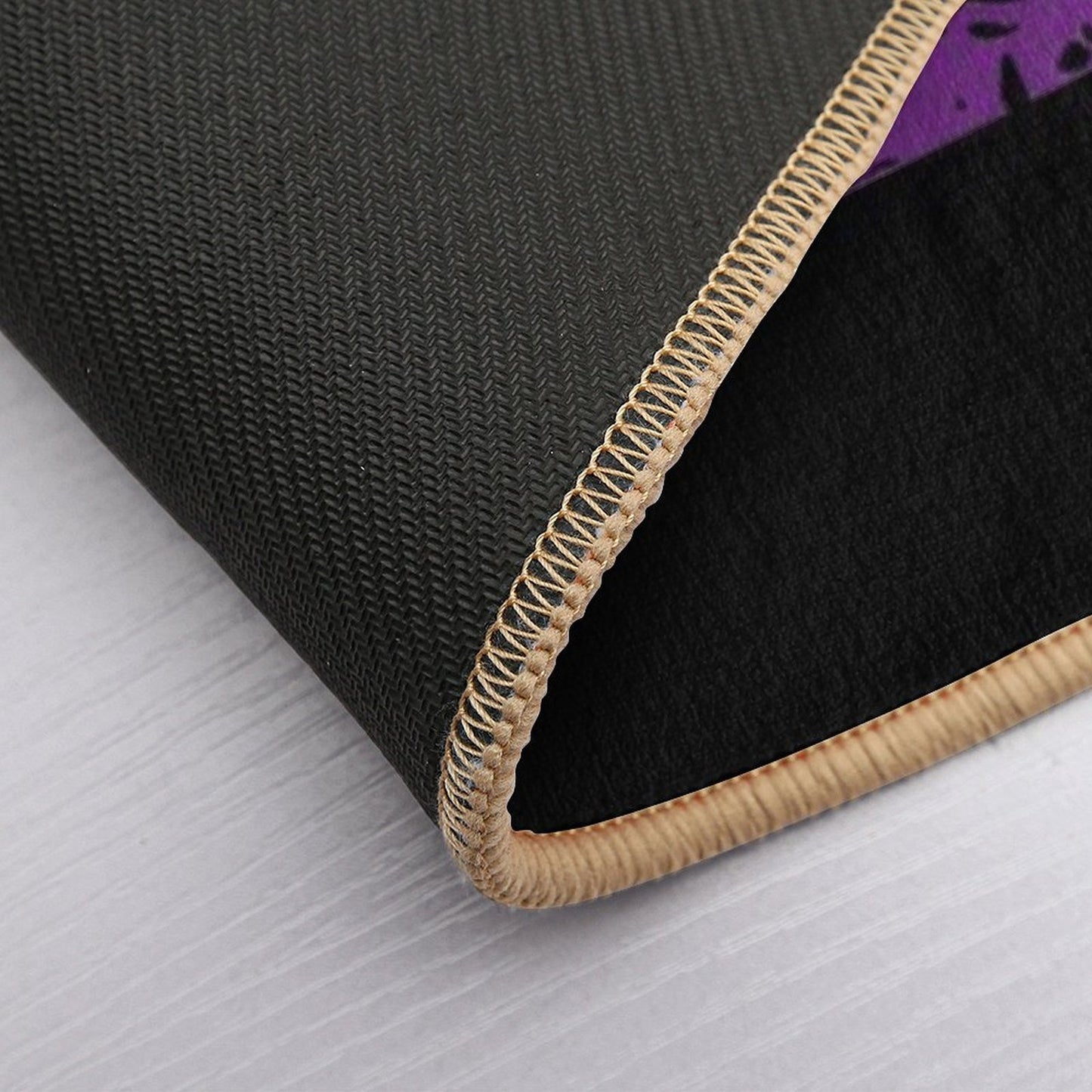 Star Pride - Jedi on Distressed Inclusive Progress Pride Flag (Dark)  Absorbent Bath Mat