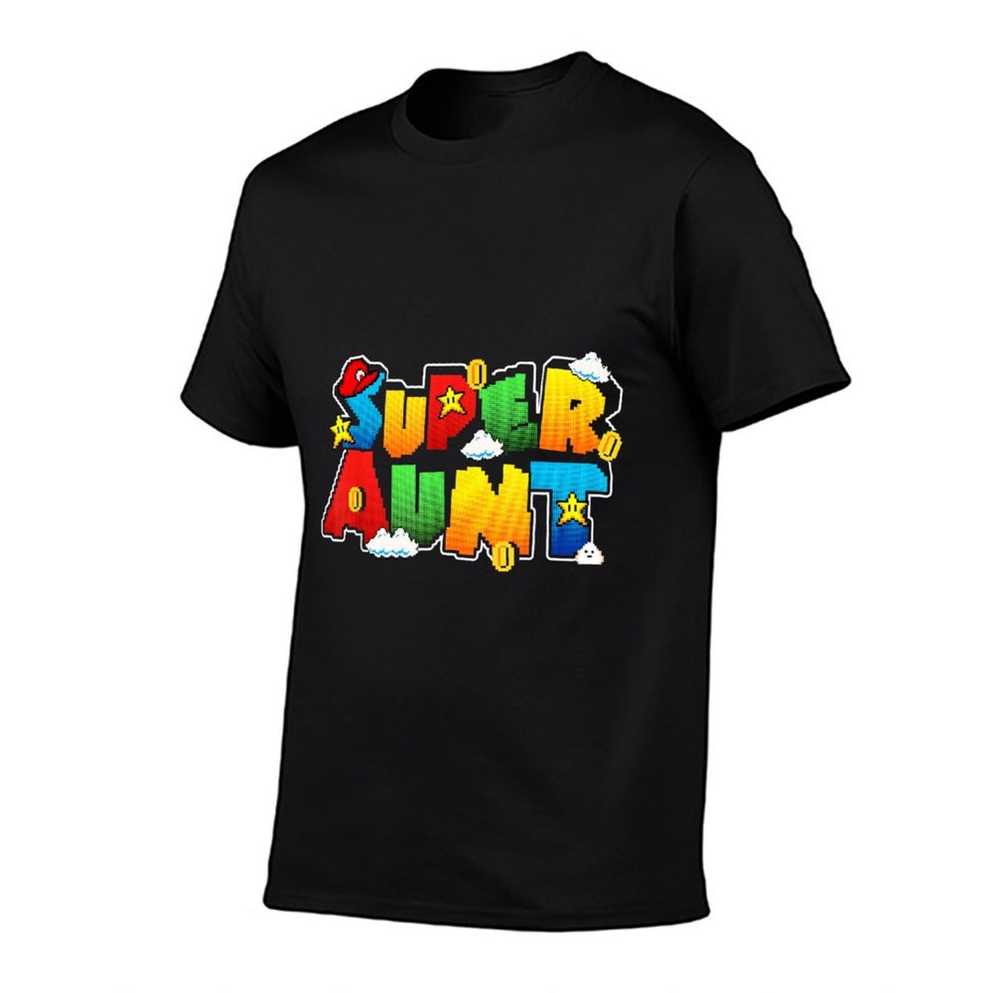 Funny Gamer Family Matching Father Day Gifts Gamer Super Aunt Funny Gamer Gift For Aunt  Soft T-Shirt