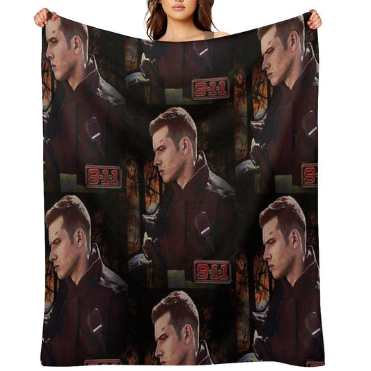 Evan Buck Buckley - 911 Lightweight Throw Blanket