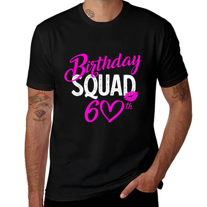 Las Vegas Girls Trip 2024 Queen It's My 60th Birthday Squad  Easy-care T-Shirt