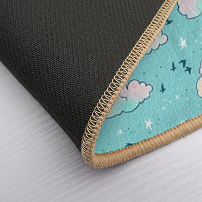 Turquoise Sunset  High-Traffic Bath Mat