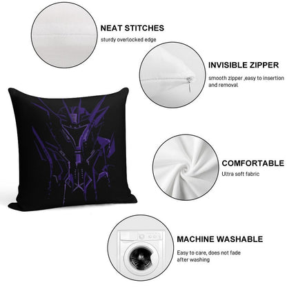 TFP Soundwave Soft Fade-Resistant Throw Pillow