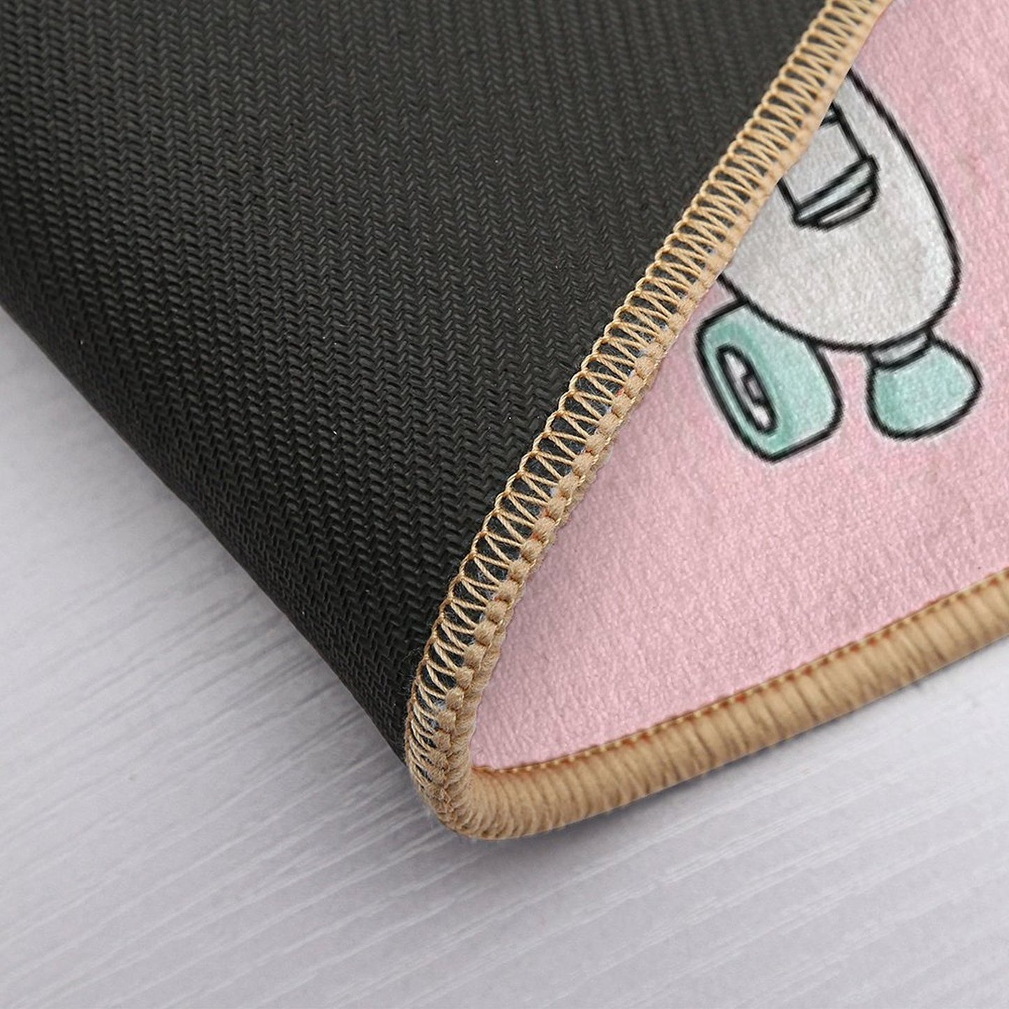Do It Twice by Sasa Elebea Durable Bath Mat