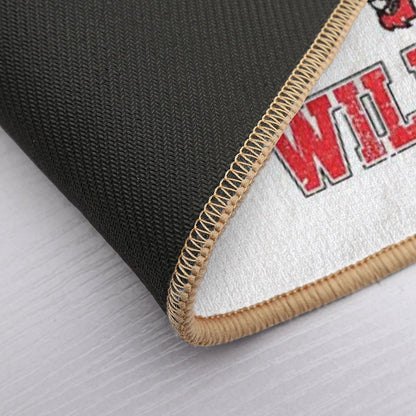 East High School Wildcats (Variant)  Pet-Safe Bath Mat