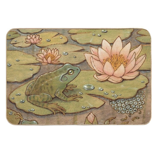 Metamorphosis Frog  Rapid-Drying Bath Mat