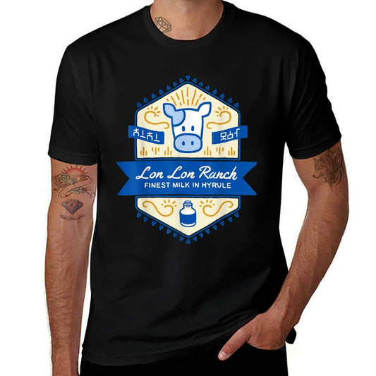 Zelda Lon Lon Ranch Finest Milk In Hyrule  Eco-friendly Material T-Shirt