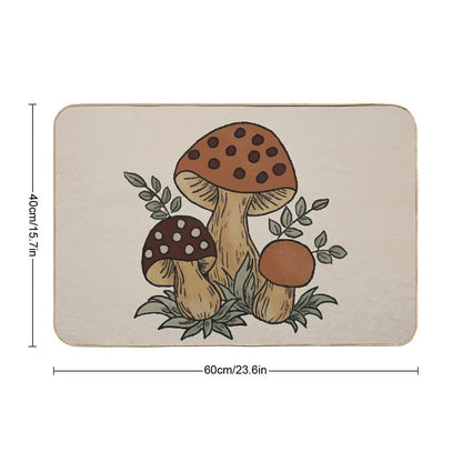 Merry Mushroom  Non-Slip Bath Mat