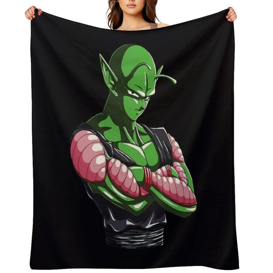 DBZ - Piccolo Sustainable Throw Blanket
