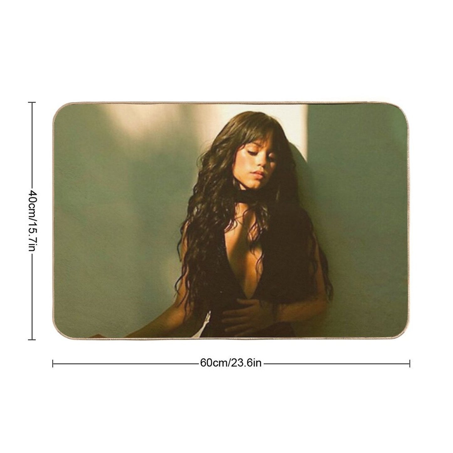 Jenna Ortega  Multi-Purpose Bath Mat