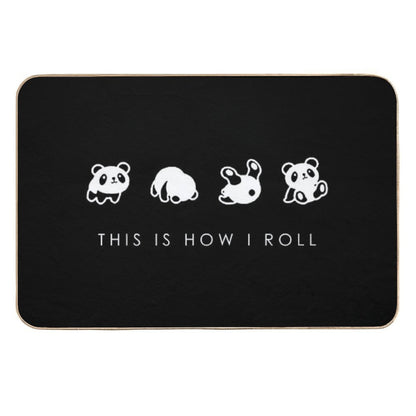 THIS IS HOW I ROLL Durable Bath Mat