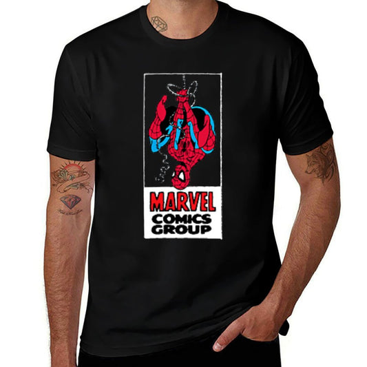 Spider-Man - Comic Panels  Summer-ready Fabric T-Shirt
