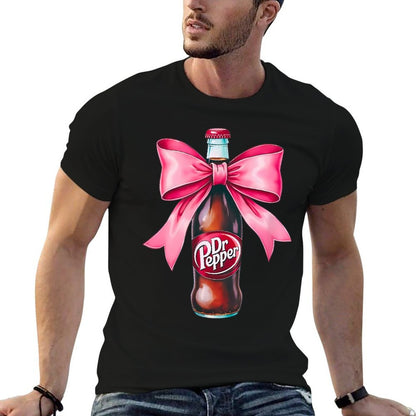 DR. PEP. Soda Lover Bow Coquette Trendy Aesthetic  Soft T-Shirt