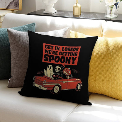 Getting Spooky Soft Multiple Sizes Throw Pillow