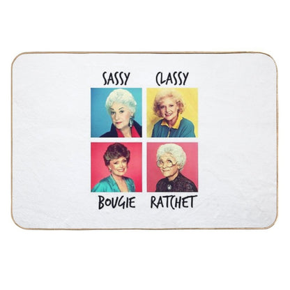 Savage Golden Girls Durable Bath Mat