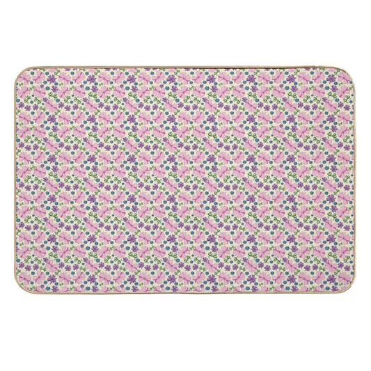 Ribbons & Bows Galore  Toxin-Free Bath Mat