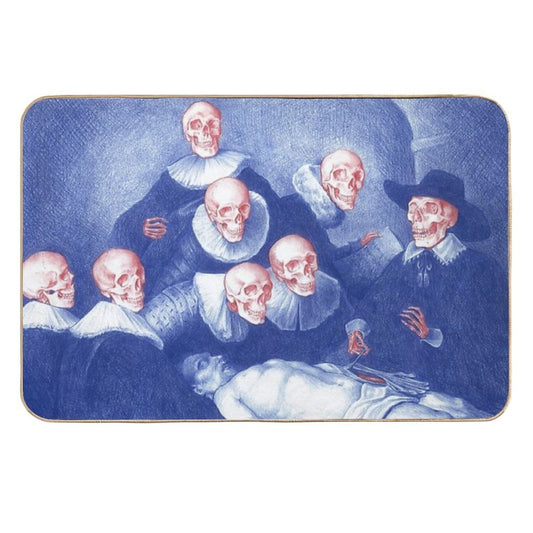 The Anatomy Lesson of Dr. Nicolaes Tulp Durable Bath Mat