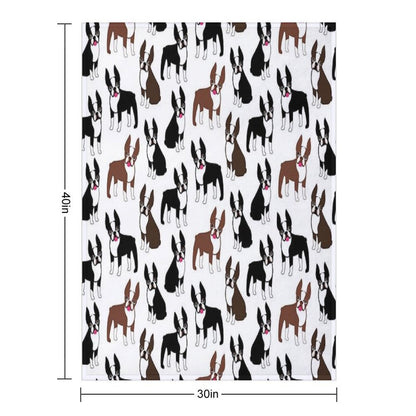 Boston Terriers Premium Throw Blanket