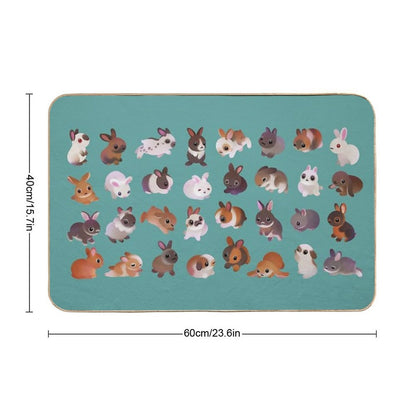 Bunny Day - Other Version  Anti-Trip Bath Mat