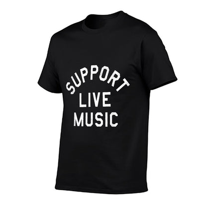 Support Live Music Funny  Classic T-Shirt