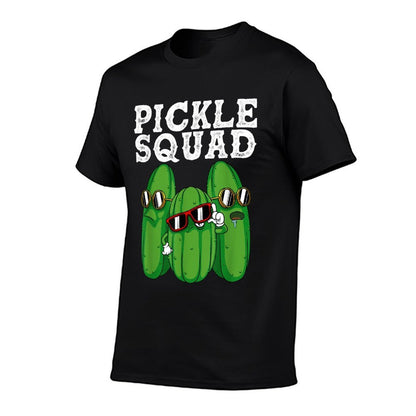 Funny Pickle Squad Novelty Gift Men Kids Big Dill Gang Lover  Vintage-inspired T-Shirt