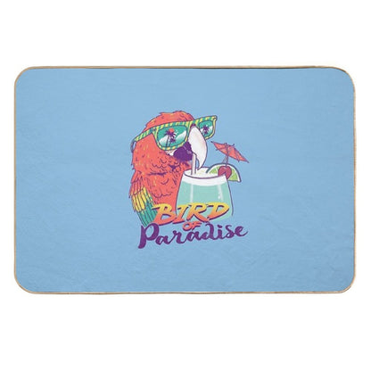 Bird Of Paradise  Repositionable Bath Mat