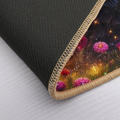 Fairy in Enchanted Woods  Long-Lasting Bath Mat