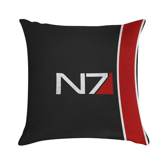 N7 Iconic Design Soft Decorative Cover Throw Pillow