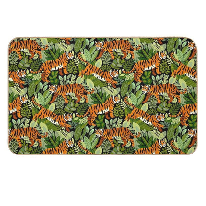 Bengal Tiger Jungle  Anti-Trip Bath Mat
